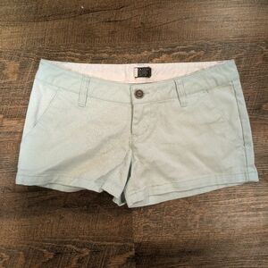 Mint Green Volcom Shorts